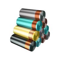 兔小可 RABBITXOCO 兔小可 加厚抽绳垃圾袋 45*50cm黑色150只装