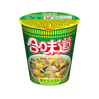 88VIP：日清食品 日清 合味道 猪骨浓汤味 77*12杯面整箱装