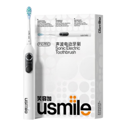 usmile 四区识别分区反馈 电动牙刷  P10PRO冰河白