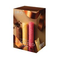 Maxim's 美心 中国香港美心鸡蛋卷原味/巧克力/草莓味混合210g儿童零食年货糕点