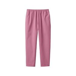無印良品 MUJI 男式  丝光斜纹 轻便裤 男士长裤子休闲裤 宽松春秋季 烟熏粉色 XL  (180/92A)