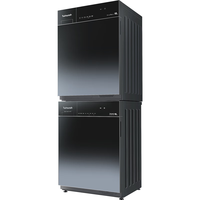 町渥 TG100TG+TD100ETG 热泵烘干 墨黑灰 洗烘套装