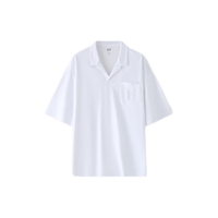 Gap 盖璞 男士吸湿速干凉感短袖POLO衫 464159 白色 L