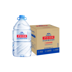 伊利 伊刻活泉火山天然矿泉水 5L*4瓶整箱装天然弱碱