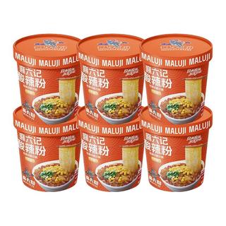 麻六记酸辣粉151g*6桶冲泡即食方便速食粉丝懒人食品夜宵
