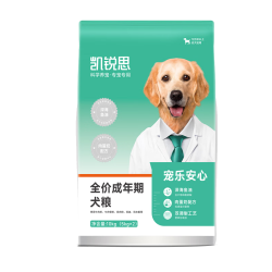 凯锐思 牛肉成犬狗粮10kg