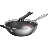 COOKER KING 炊大皇 CG34QM 炒锅(34cm、不粘、304不锈钢)