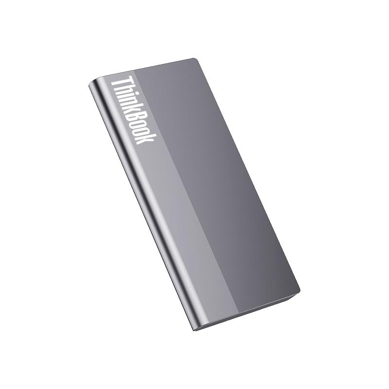 联想 Thinkbook 移动硬盘固态 USB3.2高速PSSD移动存储小巧便携读取500MB/S SU700固态硬盘【读速达500MB/S】赠防震包 512GB