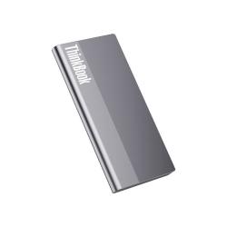 ThinkBook 联想 Thinkbook 移动硬盘固态 USB3.2高速PSSD移动500MB/S SU700固态硬盘赠防震包 512GB