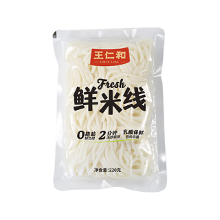 王仁和 鲜米线220g*1包 0脂肪方便速食米线