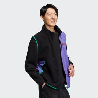 adidas NEO 男款拼色拉链运动背心