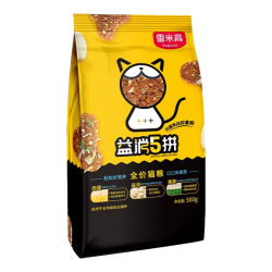 雷米高 全价冻干猫粮益消五拼1斤500g