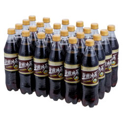 亚洲 沙示汽水瓶装碳酸饮料清爽可乐消暑解渴整箱500ml*24瓶大瓶