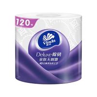 维达卷纸棉韧有芯卷筒纸 120节*4卷