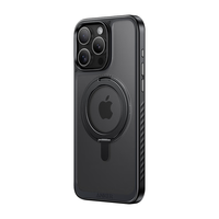 ANKER安克支点壳 适用iPhone16ProMax苹果手机保护套磁吸充电磨砂旋转SGS认证防摔支架壳 黑色