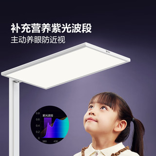 公牛（BULL）小晴空护眼大路灯落地灯紫光激发全光谱儿童学习台灯品质款Pro