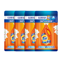 Tide 汰渍 洗衣液持久留香纳米级去渍320g除菌除螨补充装整箱内衣可用
