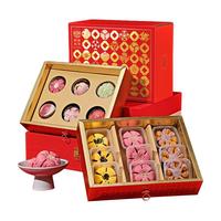 稻香村 糕点礼盒京八件长辈父母家长食品礼盒北京传统中式糕点心 盒-稻香风华900g