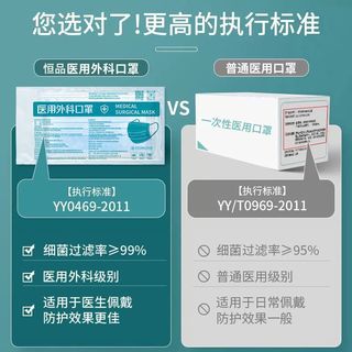  恒品 独立包装 医用外科口罩