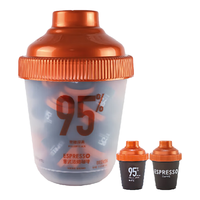 【33颗】连咖啡意式浓缩黑咖啡粉4g*33颗至醇深黑95%深烘大满罐