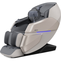 艾力斯特S5Pro(双子机芯)按摩椅家用全身按摩4D太空舱智能电动沙发豪华尊享S5Pro 【2024年1月】星辰灰