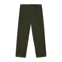 Levi's 李维斯 男士宽松直筒帅气复古休闲灯芯绒长裤 002HW-0000 绿色 M