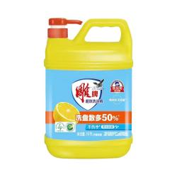 雕牌 洗洁精食品级厨房轻松去油清新去味无残留果蔬清洗剂洗碗液不伤手 超效洗洁精1kg