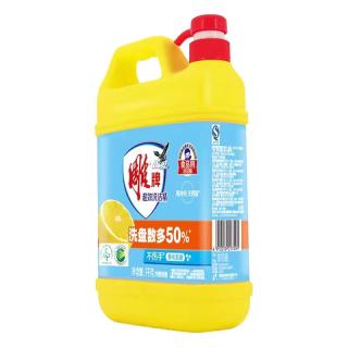 雕牌洗洁精 清新柠檬 洗涤灵 食品可用 洗碗液洗洁剂餐洗净蔬果餐具净 【2.4斤】1.1kg*1瓶