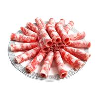 恒都国产尚选羊肉卷 500g*2 冷冻 火锅食材