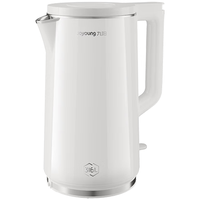 移动端、京东百亿补贴：九阳 热水壶烧水壶电水壶2L 无缝易洁内胆 316L不锈钢 家用开水壶K20FD-W513