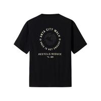 安踏短袖男士T恤咖能出行秋季冰肤凉感t恤休闲运动上衣152527123 基础黑-4 M (男170)