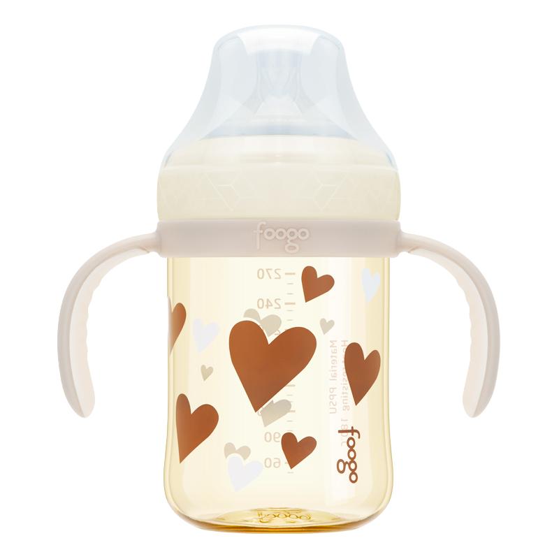 膳魔师foogoLOVE系列新生儿婴儿PPSU奶瓶宝宝喝水学饮杯