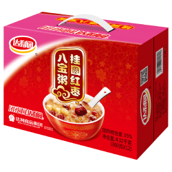 达利园 桂圆红枣八宝粥整箱即食送礼礼盒佳品360g*12罐