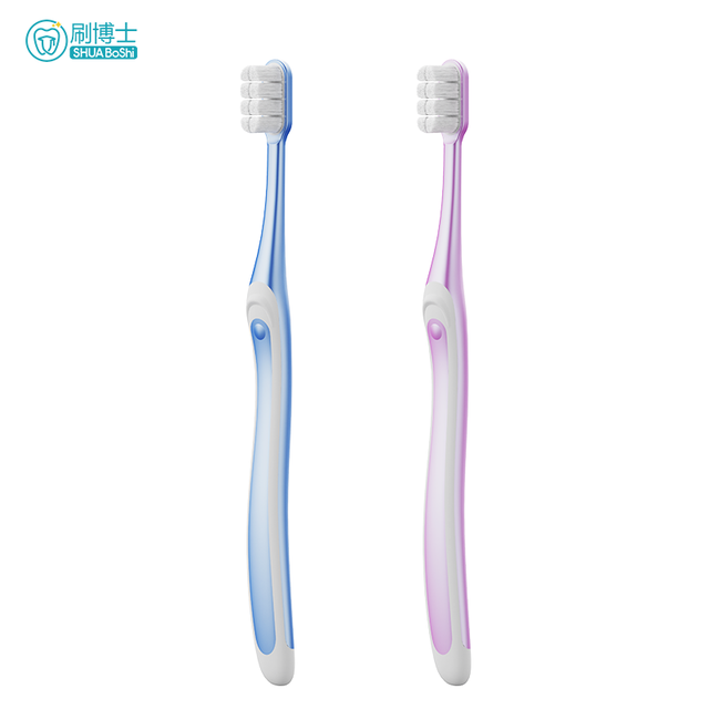 刷博士 软毛护龈牙刷2支 情侣款