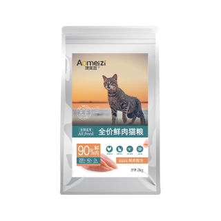 澳美滋 全价鲜肉猫粮 400g