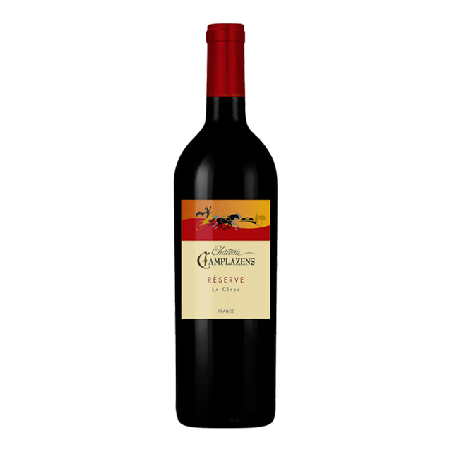 今日必买：马年喝战马！CHATEAU CAMPLAZENS 赞马庄园 卡帕 干红葡萄酒 珍藏 RESERVE 2022 一瓶