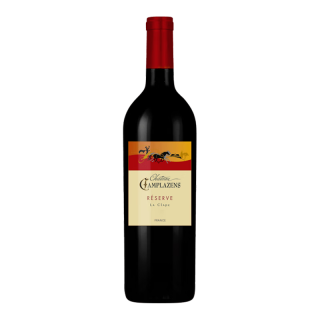 今日必买：马年喝战马！CHATEAU CAMPLAZENS 赞马庄园 卡帕 干红葡萄酒 珍藏 RESERVE 2022 一瓶