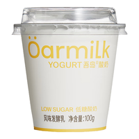 Oarmilk 吾岛 无蔗糖低温酸奶 100g*20杯