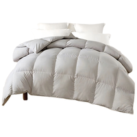 源生活 95%白鹅绒羽绒冬被芯 80支贡缎柔赛丝 填充1400g 220x240cm 白色 220*240cm