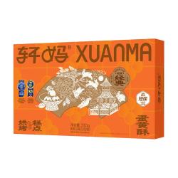轩妈 红豆味低糖款蛋黄酥 330g/6枚装+赠迷你蛋黄酥20g*2（满3件再赠蛋黄酥100g）