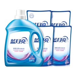 蓝月亮 深层洁净洗衣液10斤薰衣草香 3kg*1瓶 +500g4袋