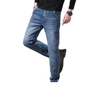 凡客诚品（VANCL）中腰弹力牛仔裤125322TM 蓝色 32