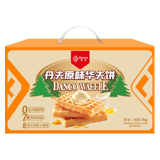 88VIP：丹夫 华夫饼 原味 1kg