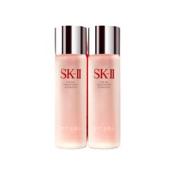 SK-II 神仙水75ml*2瓶精华液sk2化妆护肤品套装礼盒水乳七夕情人节礼物