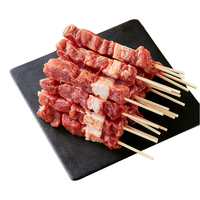 小牛彼德安格斯牛肉串260g*3盒+羊肉串260g*2盒 烧烤食材生鲜牛肉源头直发