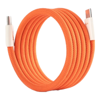 candysign/制糖工厂 60W快充 USB C-C充电线 尼龙织 糖橙 Type-C Type-C 60W 3A