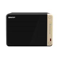QNAP 威联通 TS-664 NAS存储 黑色(N5105 4GB)