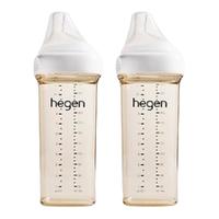 hegen 新加坡赫根HegenPPSU多功能防摔新生儿婴儿宝宝宽口奶瓶330ml*2
