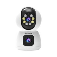 纽曼 无线AI摄像头家用高清监控器360度无死角带夜视全景语音手机远程自动旋转可对话室内云台监控