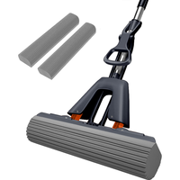 Joybos 佳帮手 免手洗吸水拖布对折胶棉墩布拖地神器 28cm胶棉